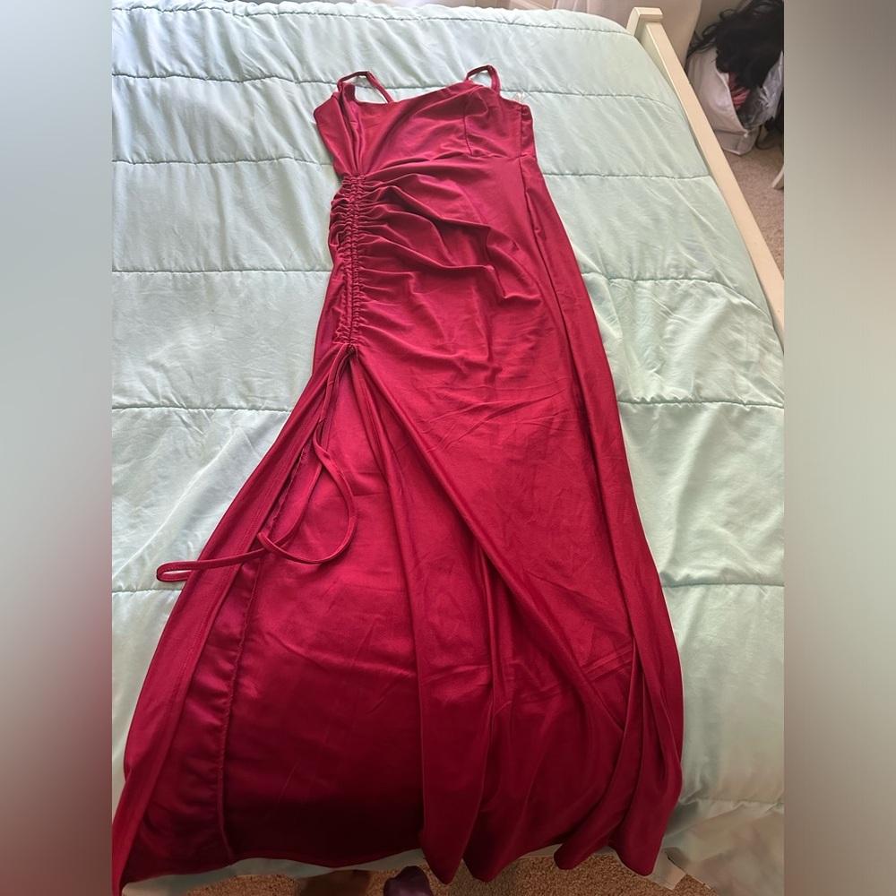 Red dress